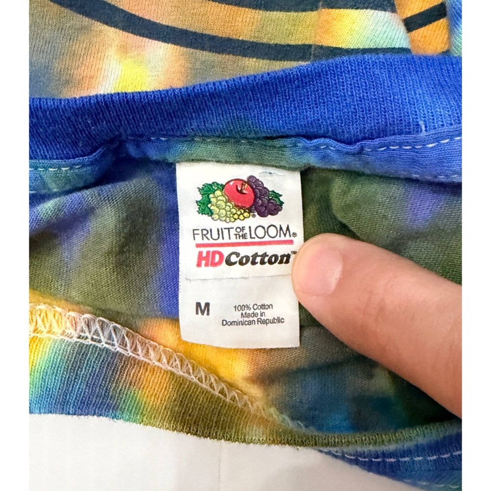 Vintage Grateful Dead Golden Road Tie-Dye Skull Graphic T-Shirt - M - Picture 5 of 8